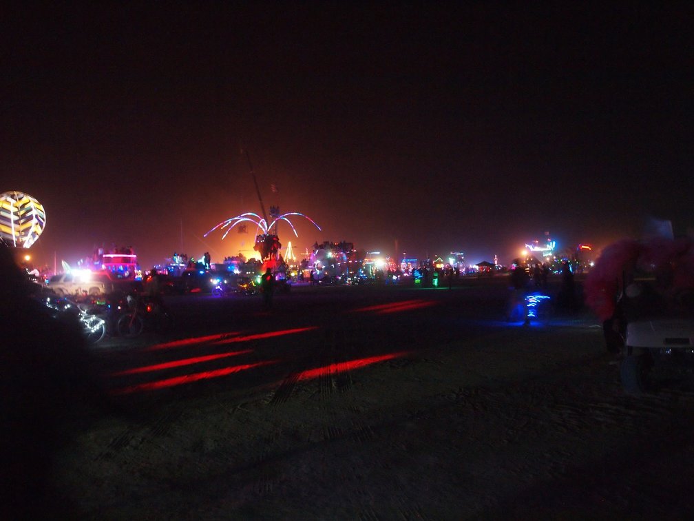 people heading for the burn